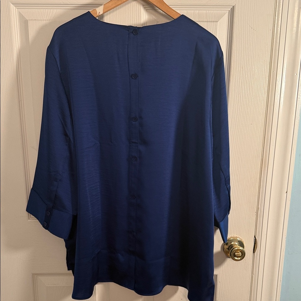 Universal Standard Blue Blouse - image 6